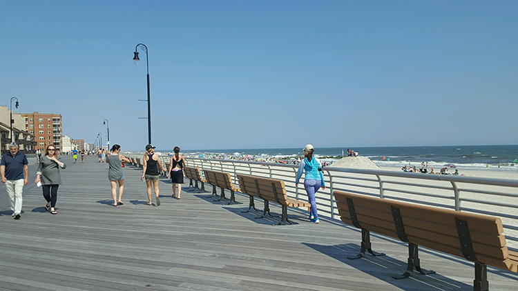 Long Beach Boardwalk Closes